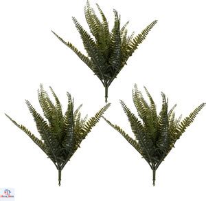 Heart Home Artificial Flowers Fern|Flower Fern Orchid for Vase Pot|Pack ...
