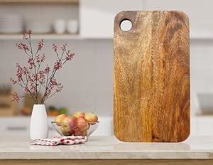 Buy Living Home Premium Wooden Chopping Board for Kitchen use ...