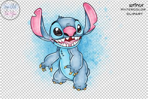 Stitch Clipartstitch Pngstitch Watercolor Stitch Clip Art - Etsy