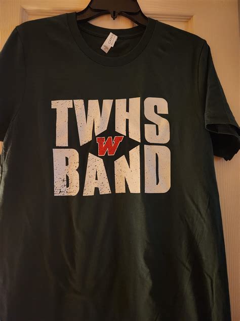 Green TWHS BAND Shirt – The Woodlands High School Marching Band