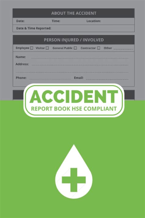 Buy Accident Report Book HSE Compliant: HSE Compliant Accident ...