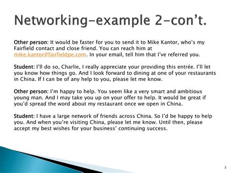 Image result for Example of Networking
