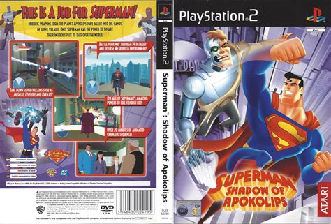Superman - Shadow of Apokolips PS2 cover