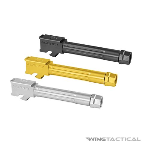 Agency Arms Mid Line Threaded Barrel for Glock 19 | Wing Tactical