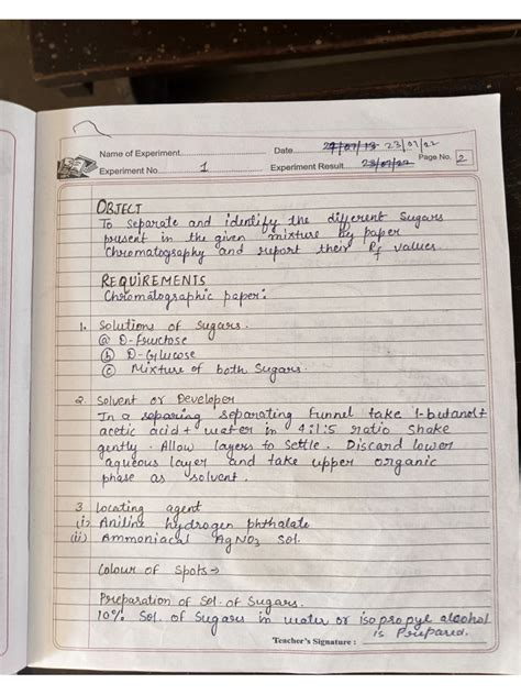 Chemistry Practical File 的图像结果