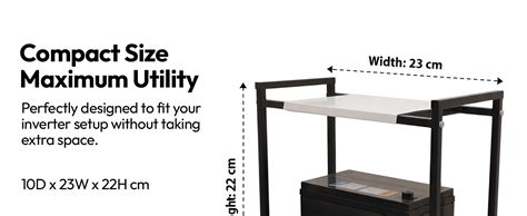 Mumma's Life- Inverter Trolley for Home Trolly, Inverter Battery Trolly ...