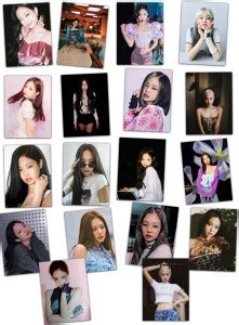 Blackpink Jennie Solo Laminated Lomo Cards Pack of 18 Premium ...