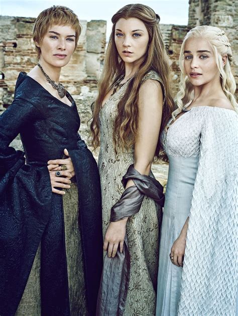 Lena Headey as Cersei Lannister, Natalie Dormer as Margaery Tyrell and ...