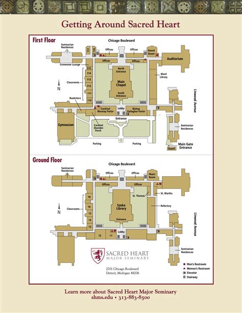 Building Map | Sacred Heart Major Seminary