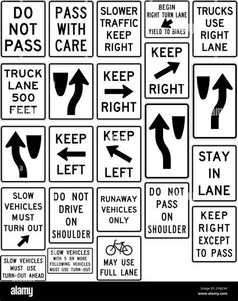 Image result for Lane Use Control Signs