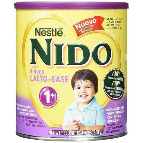 Buy NESTLE NIDO Kinder Lacto-Ease 1+ Reduced Lactose Fortified Powdered ...