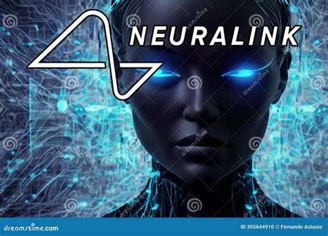 Neuralink. Elon Musk Artificial Intelligence Stock Photo - Image of ...