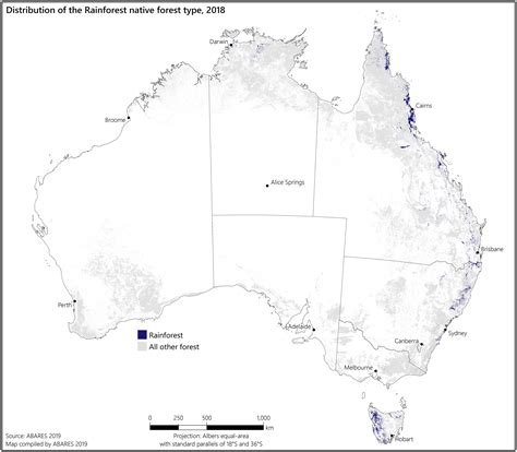 Rainforests Map