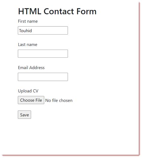 Image result for Form.html Format Code