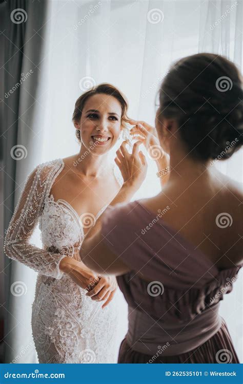 Image result for Bridesmaid Helping Bride