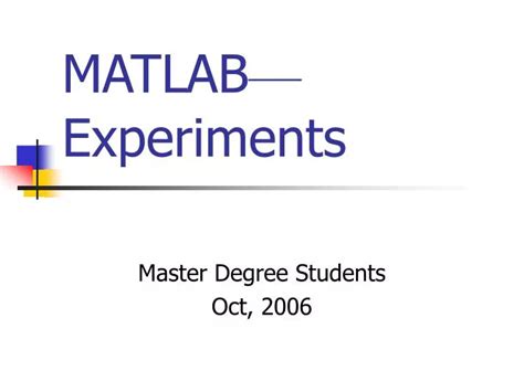 Image result for MATLAB Code for Design of Experiments