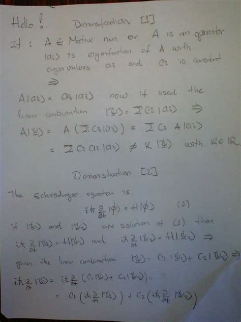 Image result for Eigenfunction and Eigenvalue Solution Example