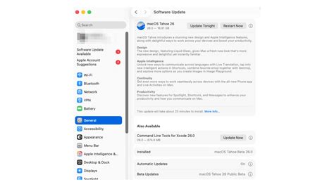 ¿macOS Tahoe no aparece? Soluciones y lo que debe saber