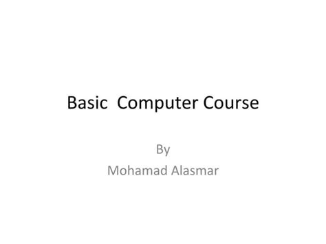 Computer Course Lectures 的图像结果