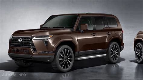 2024 Lexus GX 550 Presents a Ritzier Color Choice Inside and Out, Albeit Unofficially ...