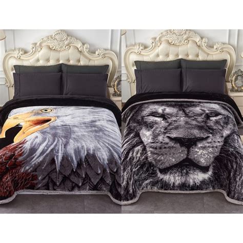 2ply Reversible Korean Mink Fleece Blanket Heavy India | Ubuy
