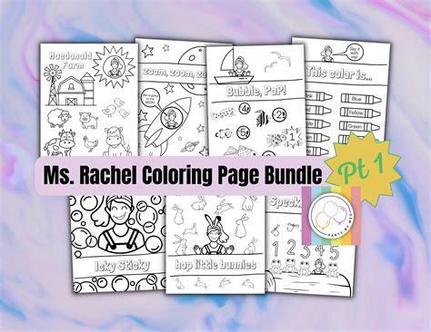 Ms Rachel Coloring Pages
