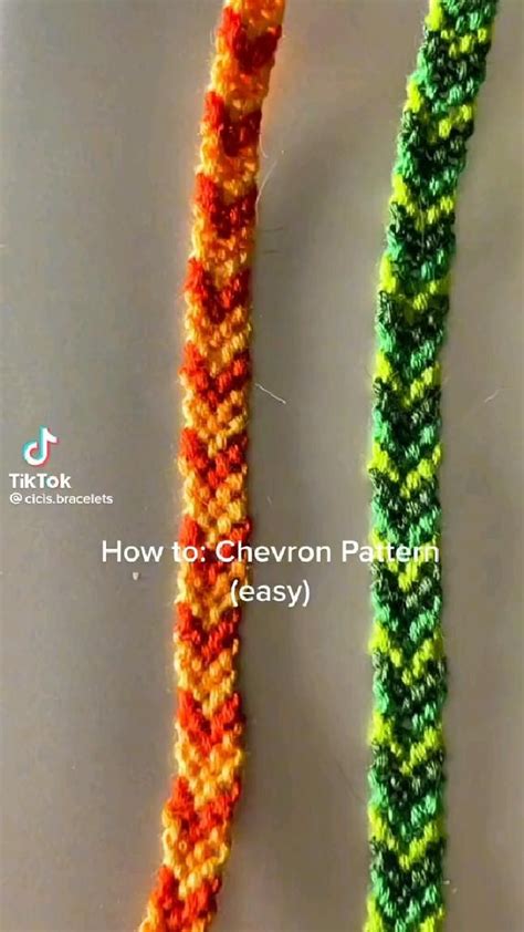 Image result for Chevron Bracelet Patterns