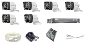 HIKVISION 4K Supper HD 8MP Cameras Combo KIT 8CH HD DVR+ 6 Bullet ...