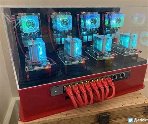 Raspberry Pi 4 Cluster 的图像结果