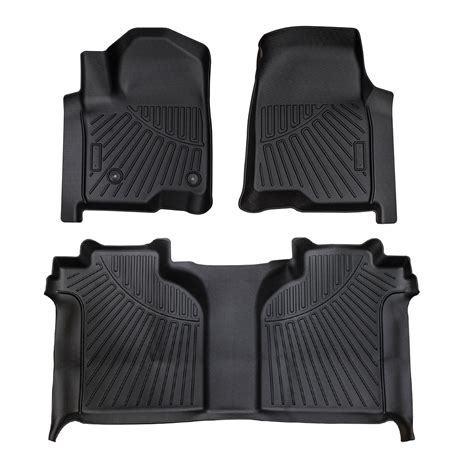 Floor Mats for Chevy Silverado/GMC Sierra 1500 2019-2025, Slv/Sra 2500 ...