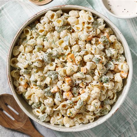 Dill Pickle Pasta Salad Recipe