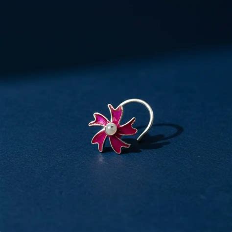 The Velvet Box Sterling Silver Nose Pin – Elegant Minimalist Jewelry ...