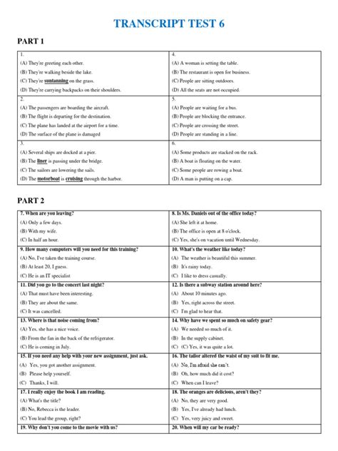 Image result for Transcribing Test