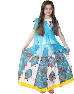 KAKU FANCY DRESSES Gujarati Garba Dance Dress Navratri Dandiya Lehenga ...