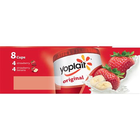 Yoplait Strawberry Banana Yogurt