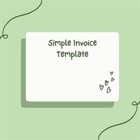 Image result for Simple Invoice Template
