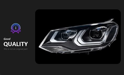 VW Touareg LED Headlight 2011-2015 Touareg LED DRL Hid Option Head lamp ...