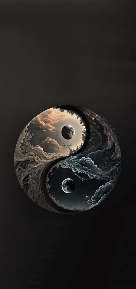 Pin by Rafael Costa Moreira - Hiperfl on Criatividade na Geração BB, X, Y, Z e MI | Yin yang art ... - wallpaper of yin and yang