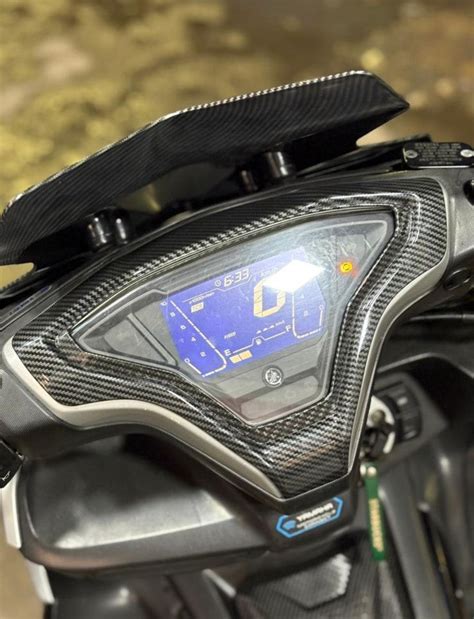 Yamaha Aerox 155 Carbon Fiber Meter Shell Cover – Primo Customs