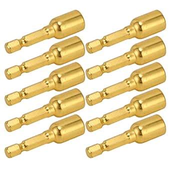 Muskan Enterprises -ME Hex Magnetic Bits Kit, 1/4in Shank CRV Tapping ...