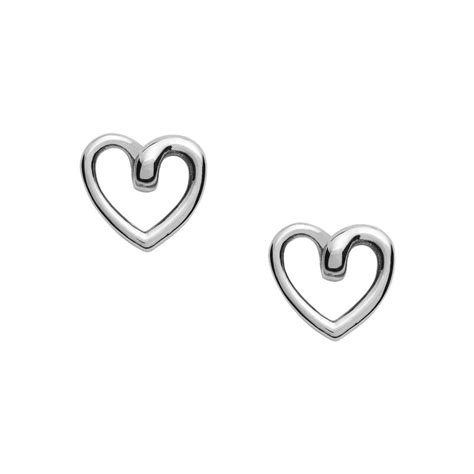 Buy Fossil Silver Studs Earring JOF00608040 Online