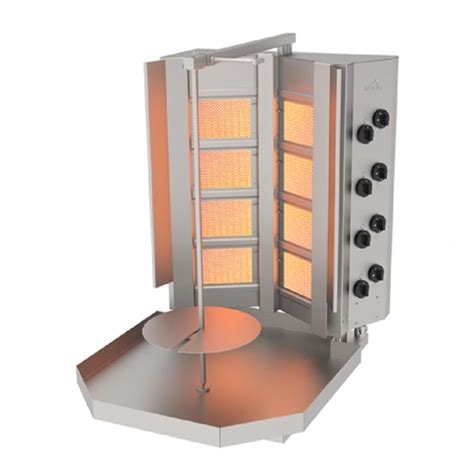 Atalay ADG-8S Doner Kebab Machine, 8 Burner, Gas