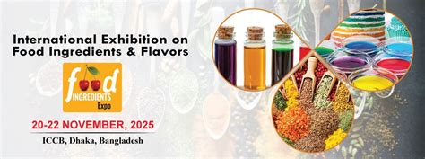 13th Food Ingredients Expo-2025, International Convention City ...