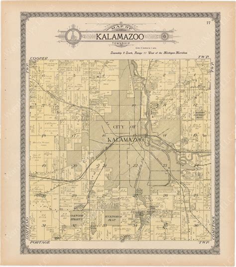 Kalamazoo County Mi Map