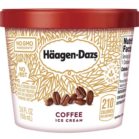 Haagen Dazs, Chocolate Ice Cream, 3.6 Oz. Cup, (12 Count): Amazon.com ...