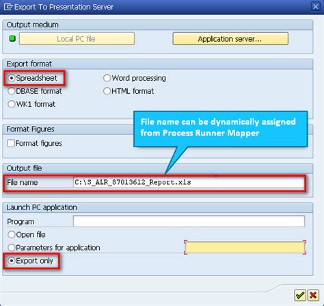 SAP GUI > How to Export Report Output to Excel