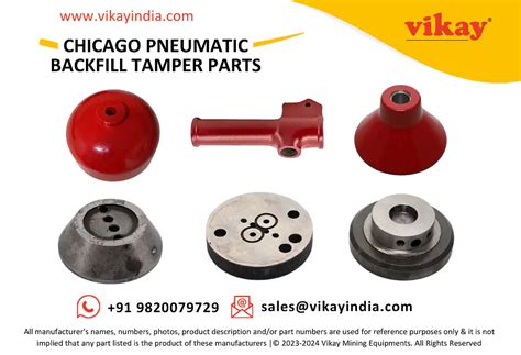 Chicago Pneumatic Backfill Tamper Parts