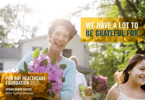 Pen Bay Healthcare Foundation Spring 2015 Donor Report by Pen Bay ...