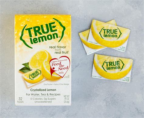 True Lemon Natural Crystallized Lemon | Packit Gourmet