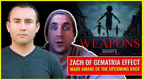 Zach of Gematria Effect News made aware of the upcoming RAGE - Being ...